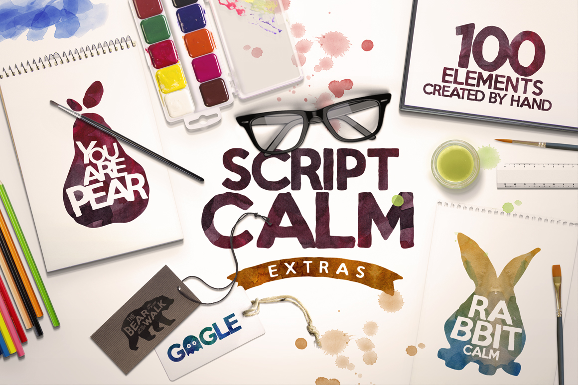 Script Calm font